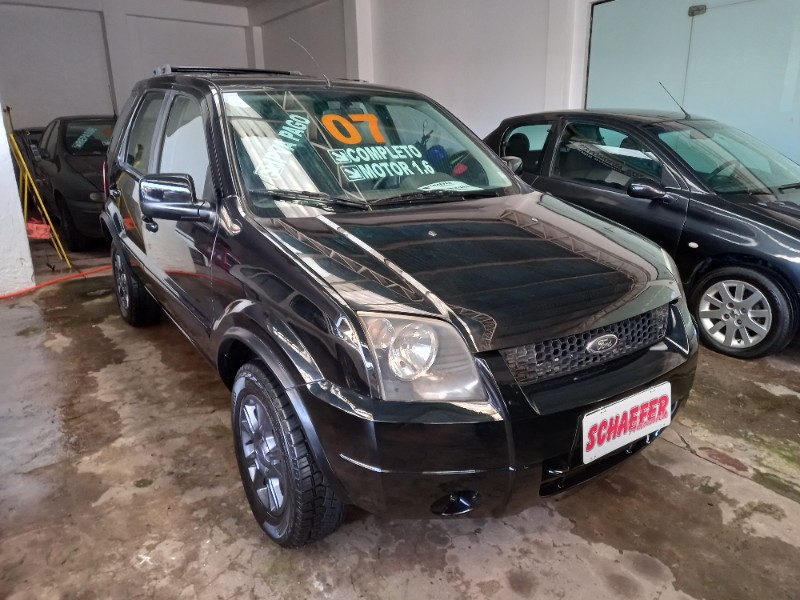 FORD ​ECOSPORT XL 1.6 FLEX 2007/2007 SCHAEFER AUTOMÓVEIS TEUTÔNIA / Carros no Vale