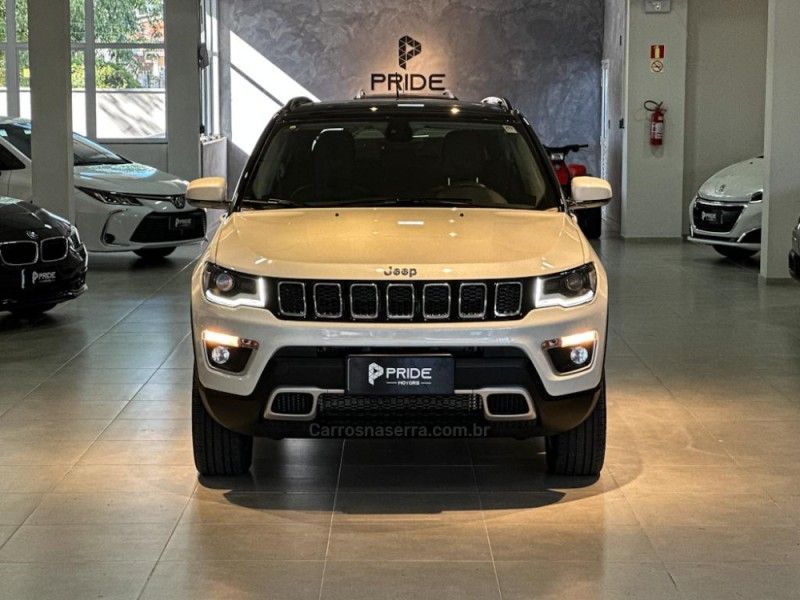 JEEP COMPASS 2.0 16V LIMITED 4X4 2018/2018 PRIDE MOTORS CAXIAS DO SUL / Carros no Vale