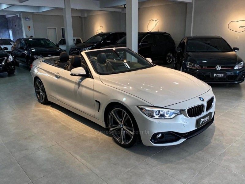 BMW 428I 2.0 SPORT GP CABRIO 16V TURBO 2016/2016 PRIDE MOTORS CAXIAS DO SUL / Carros no Vale