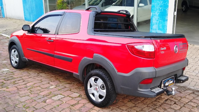 FIAT STRADA 1.4 MPI HARD WORKING CD 8V 3P 2019/2020 AUTO SHOW SANTA CRUZ DO SUL / Carros no Vale