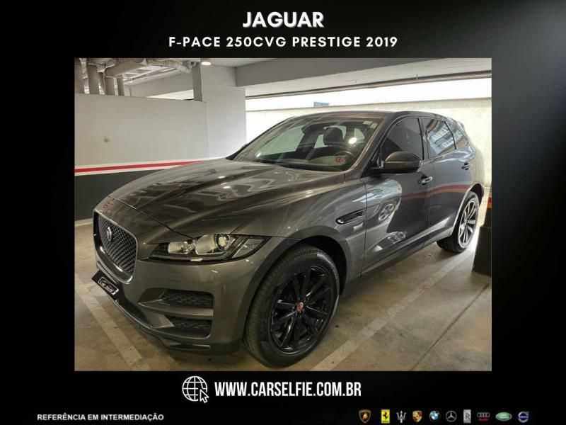 JAGUAR F-PACE 2.0 16V INGENIUM PRESTIGE AWD 4P AUTOMÁTICO 2018/2019 FÁBIO BERNARDES PORTO ALEGRE / Carros no Vale