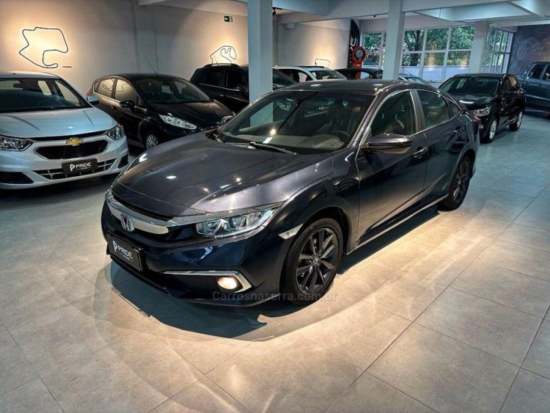 HONDA CIVIC 2.0 16V FLEXONE EX CVT 2019/2020 PRIDE MOTORS CAXIAS DO SUL / Carros no Vale