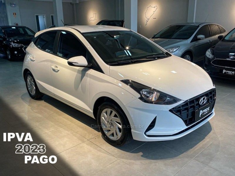 HYUNDAI HB20 1.0 EVOLUTION 12V 2021/2022 PRIDE MOTORS CAXIAS DO SUL / Carros no Vale