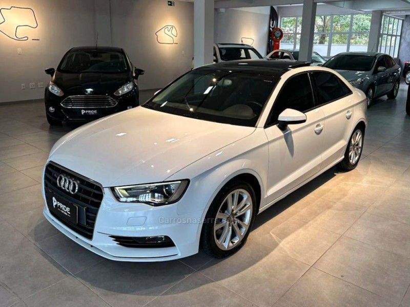 AUDI A3 1.8 TFSI SEDAN AMBITION 20V 180CV 2015/2015 PRIDE MOTORS CAXIAS DO SUL / Carros no Vale