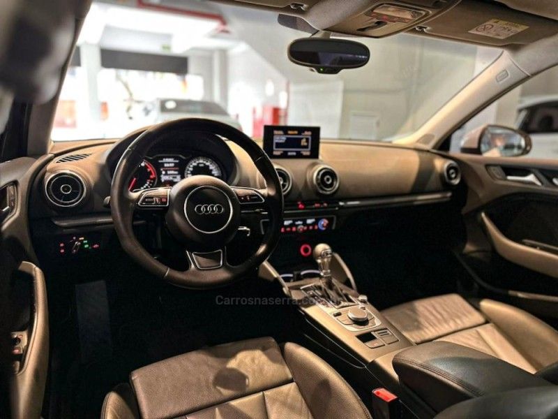 AUDI A3 1.8 TFSI SEDAN AMBITION 20V 180CV 2015/2015 PRIDE MOTORS CAXIAS DO SUL / Carros no Vale