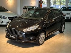 FORD FIESTA 1.6 TITANIUM PLUS HATCH 16V 2015/2016 PRIDE MOTORS CAXIAS DO SUL / Carros no Vale