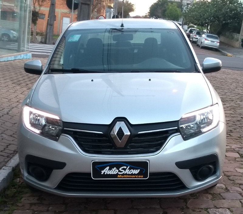 RENAULT LOGAN 1.0 ZEN 12V 2021/2022 AUTO SHOW SANTA CRUZ DO SUL / Carros no Vale