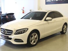 MERCEDES-BENZ C 180 1.6 SPORT 16V TURBO 2014/2015 BENTO MOTORS BENTO GONÇALVES / Carros no Vale