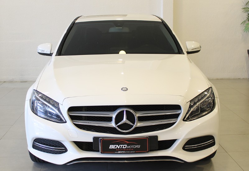 MERCEDES-BENZ C 180 1.6 SPORT 16V TURBO 2014/2015 BENTO MOTORS BENTO GONÇALVES / Carros no Vale