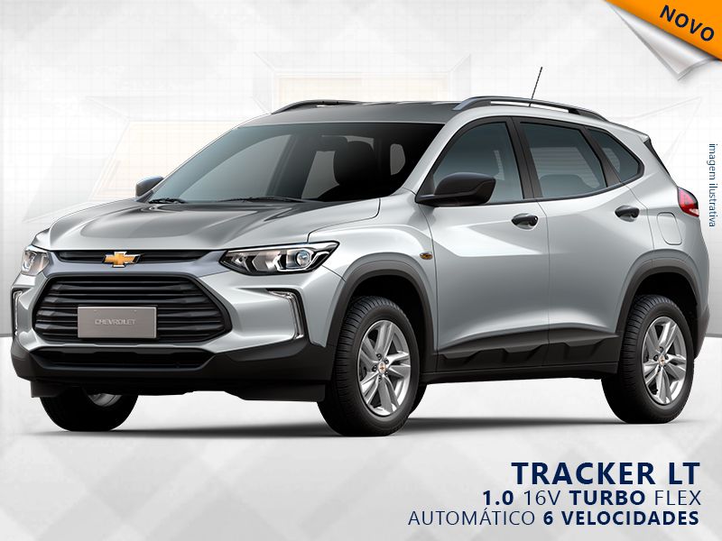 CHEVROLET TRACKER 1.0 TURBO FLEX LT AUTOMÁTICO 2023/2023 JA SPOHR SEMINOVOS LAJEADO / Carros no Vale