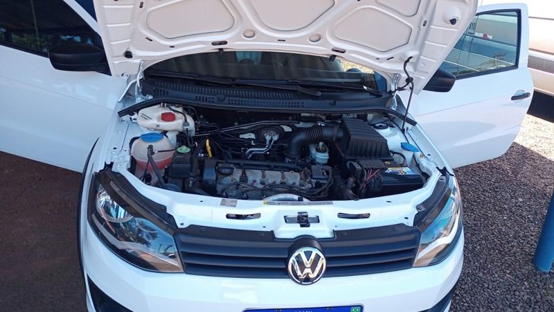 Volkswagen Saveiro Trendline 1.6 CS T.Flex 8V 2015/2016 CAMINHÕES & CAMIONETAS PASSO FUNDO / Carros no Vale
