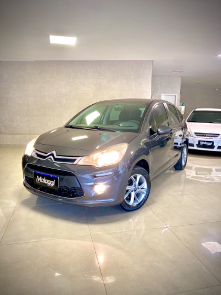 CITROEN C3 1.5 TENDANCE 8V FLEX 4P MANUAL 2015/2016 MALAGGI VEÍCULOS ENCANTADO / Carros no Vale