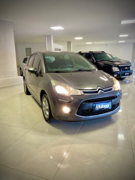 CITROEN C3 1.5 TENDANCE 8V FLEX 4P MANUAL 2015/2016 MALAGGI VEÍCULOS ENCANTADO / Carros no Vale