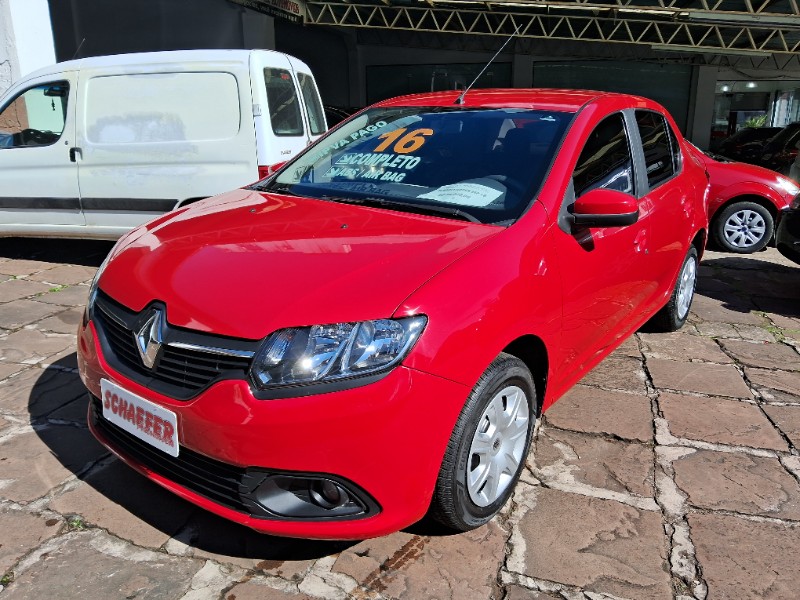RENAULT LOGAN EXPRESSION 1.6 8V HI-FLEX 2016/2016 SCHAEFER AUTOMÓVEIS TEUTÔNIA / Carros no Vale