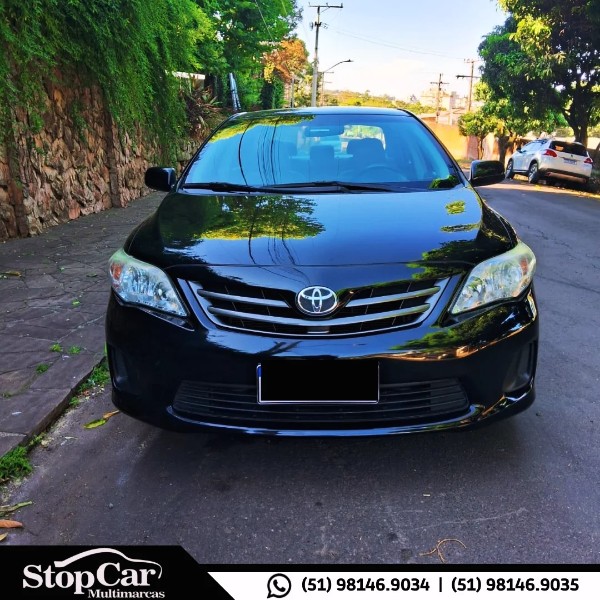 TOYOTA COROLLA 1.8 GLI 16V FLEX 4P AUTOMÁTICO 2012/2012 STOPCAR MULTIMARCAS ESTRELA / Carros no Vale