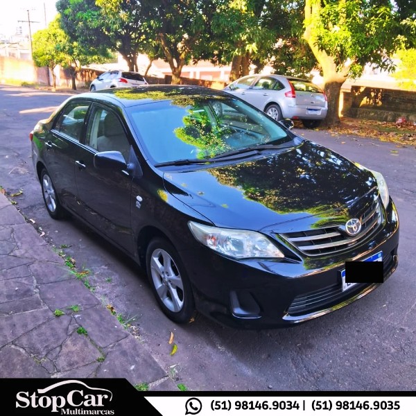 TOYOTA COROLLA 1.8 GLI 16V FLEX 4P AUTOMÁTICO 2012/2012 STOPCAR MULTIMARCAS ESTRELA / Carros no Vale