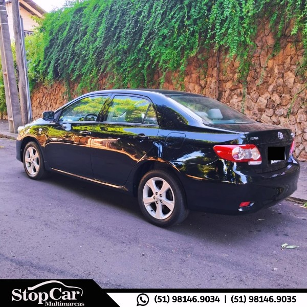 TOYOTA COROLLA 1.8 GLI 16V FLEX 4P AUTOMÁTICO 2012/2012 STOPCAR MULTIMARCAS ESTRELA / Carros no Vale