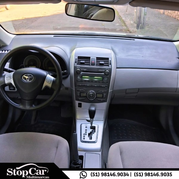 TOYOTA COROLLA 1.8 GLI 16V FLEX 4P AUTOMÁTICO 2012/2012 STOPCAR MULTIMARCAS ESTRELA / Carros no Vale