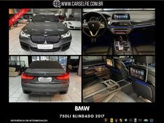 BMW 750LI 4.4 V8 32V GASOLINA 4P AUTOMÁTICO 2016/2017 FÁBIO BERNARDES PORTO ALEGRE / Carros no Vale
