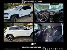 JEEP COMPASS 2.0 16V DIESEL LONGITUDE 4X4 AUTOMÁTICO 2017/2018 FÁBIO BERNARDES PORTO ALEGRE / Carros no Vale