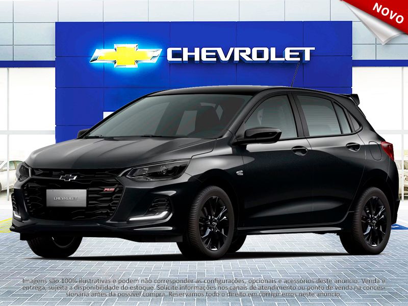 CHEVROLET ONIX 1.0 TURBO FLEX RS AUTOMÁTICO 2023/2024 JA SPOHR SEMINOVOS LAJEADO / Carros no Vale