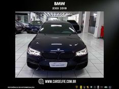 BMW 530I 2.0 16V TURBO GASOLINA M SPORT AUTOMÁTICO 2017/2018 FÁBIO BERNARDES PORTO ALEGRE / Carros no Vale