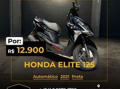 Honda Elite 125 125 2021/2021 CARRO AUTOMARCAS CAXIAS DO SUL / Carros no Vale