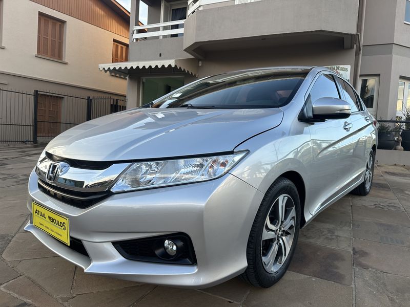 Honda CITY Sedan EX 1.5 16V 2015/2015 ATUAL VEÍCULOS VISTA ALEGRE DO PRATA / Carros no Vale
