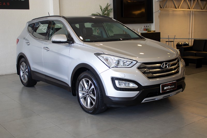 HYUNDAI SANTA FÉ 3.3 V6 4X4 2014/2015 BENTO MOTORS BENTO GONÇALVES / Carros no Vale