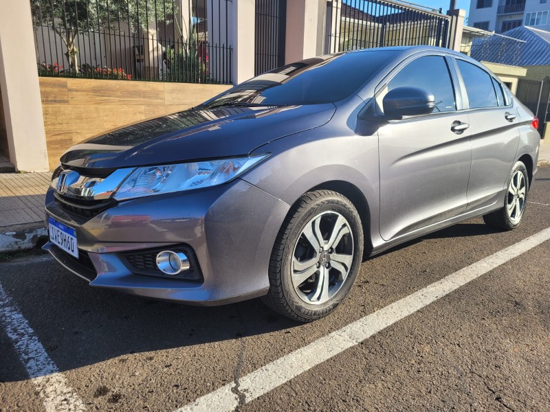 HONDA CITY 1.5 LX 16V FLEX 4P AUTOMÁTICO 2014/2015 ADRIANO VEÍCULOS CRUZEIRO DO SUL / Carros no Vale