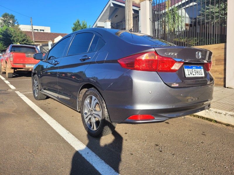 HONDA CITY 1.5 LX 16V FLEX 4P AUTOMÁTICO 2014/2015 ADRIANO VEÍCULOS CRUZEIRO DO SUL / Carros no Vale