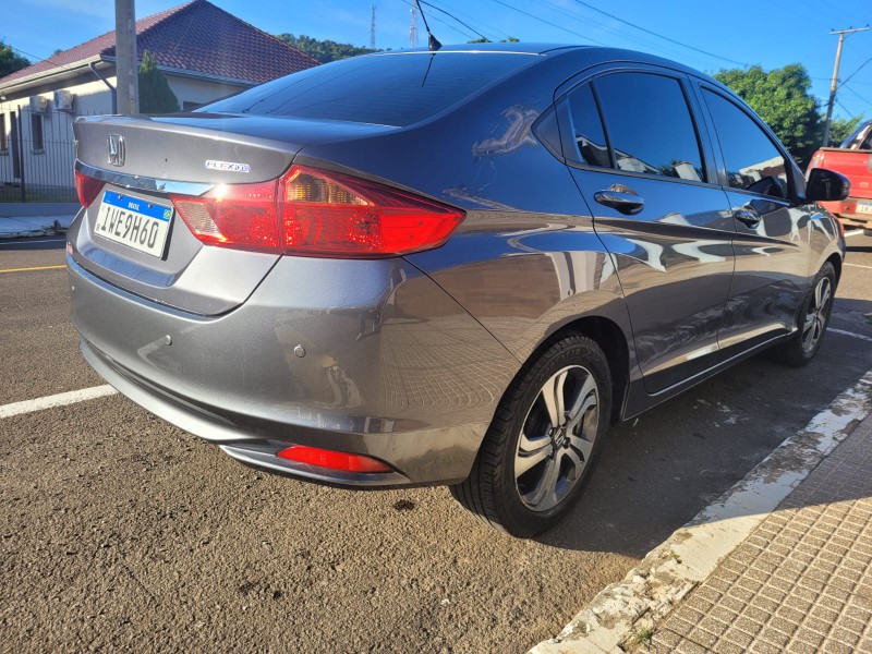 HONDA CITY 1.5 LX 16V FLEX 4P AUTOMÁTICO 2014/2015 ADRIANO VEÍCULOS CRUZEIRO DO SUL / Carros no Vale