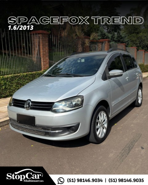 VOLKSWAGEN SPACEFOX TREND I-MOTION 1.6 MI 8V TOTAL FLEX 2013/2013 STOPCAR MULTIMARCAS ESTRELA / Carros no Vale VOLKSWAGEN SPACEFOX TREND I-MOTION 1.6 MI 8V TOTAL FLEX 2013/2013 STOPCAR MULTIMARCAS ESTRELA / Carros no Vale