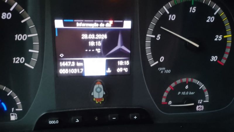 Mercedes-Benz Atego 1719 2p Caçamba 6 M3 2016/2016 CAMINHÕES & CAMIONETAS PASSO FUNDO / Carros no Vale