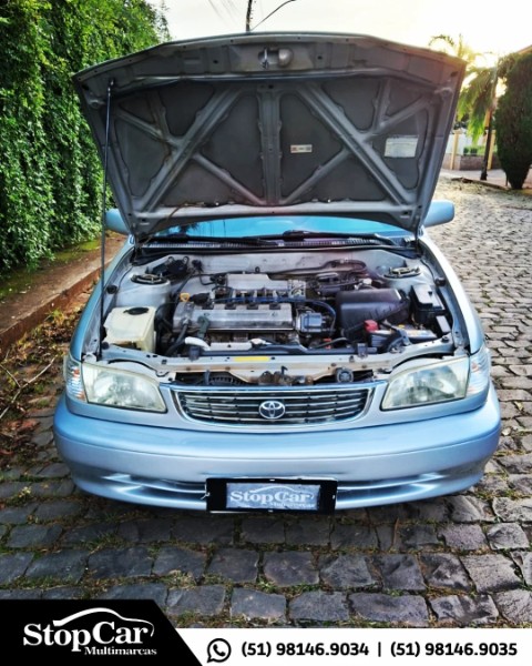TOYOTA COROLLA 1.8 XEI 16V GASOLINA 4P AUTOMÁTICO 2000/2000 STOPCAR MULTIMARCAS ESTRELA / Carros no Vale