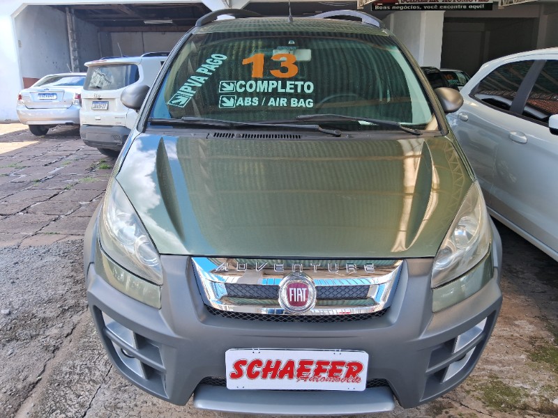 FIAT IDEA ADVENTURE 1.8 2013/2013 SCHAEFER AUTOMÓVEIS TEUTÔNIA / Carros no Vale