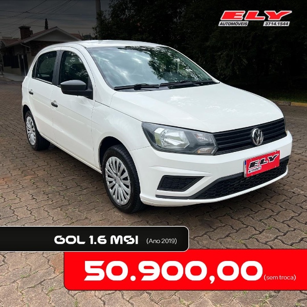 VOLKSWAGEN GOL 1.6 MSI 2019/2019 ELY AUTOMÓVEIS LAJEADO / Carros no Vale