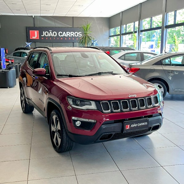 JEEP COMPASS 2.0 LONGITUDE 4X4 2018/2018 JOÃO CARROS MULTIMARCAS GUAPORÉ / Carros no Vale