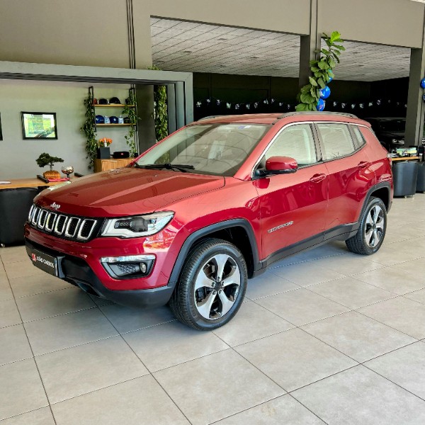 JEEP COMPASS 2.0 LONGITUDE 4X4 2018/2018 JOÃO CARROS MULTIMARCAS GUAPORÉ / Carros no Vale