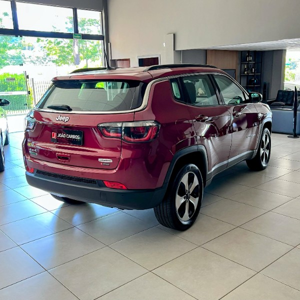 JEEP COMPASS 2.0 LONGITUDE 4X4 2018/2018 JOÃO CARROS MULTIMARCAS GUAPORÉ / Carros no Vale