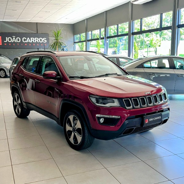 JEEP COMPASS 2.0 LONGITUDE 4X4 2018/2018 JOÃO CARROS MULTIMARCAS GUAPORÉ / Carros no Vale