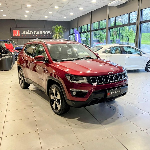 JEEP COMPASS 2.0 LONGITUDE 4X4 2018/2018 JOÃO CARROS MULTIMARCAS GUAPORÉ / Carros no Vale