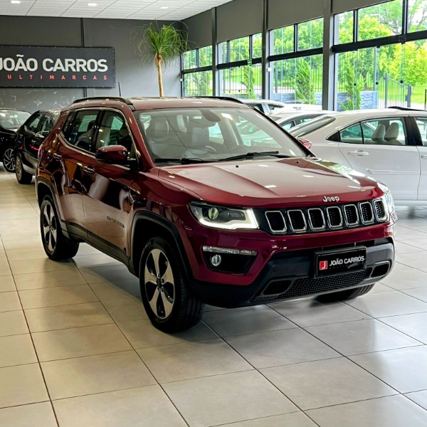 JEEP COMPASS 2.0 LONGITUDE 4X4 2018/2018 JOÃO CARROS MULTIMARCAS GUAPORÉ / Carros no Vale