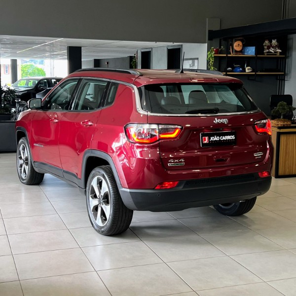 JEEP COMPASS 2.0 LONGITUDE 4X4 2018/2018 JOÃO CARROS MULTIMARCAS GUAPORÉ / Carros no Vale