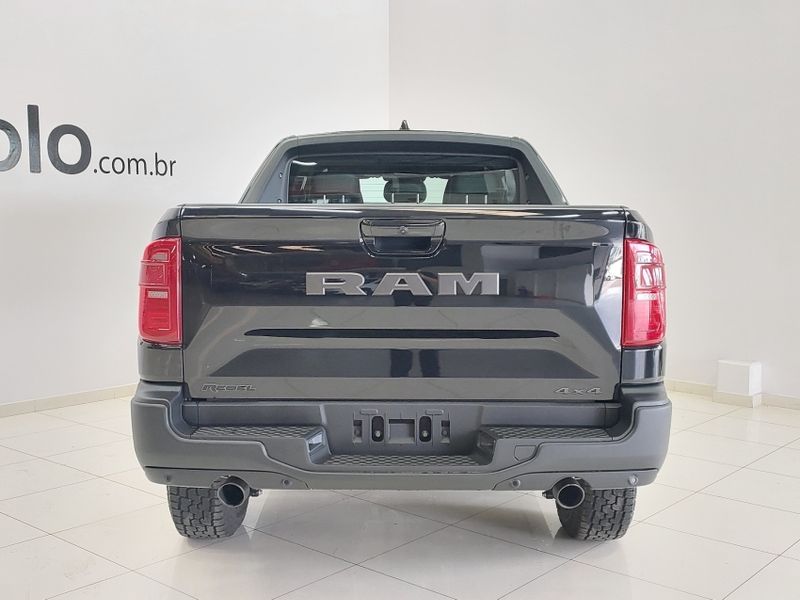 Ram RAMPAGE 2.0 HURRICANE 4 TURBO GASOLINA REBEL 4X4 AUTOMÁTICO 2024/2025 BETIOLO NOVOS E SEMINOVOS LAJEADO / Carros no Vale