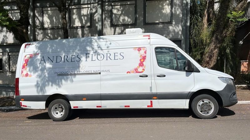 Mercedes-Benz SPRINTER 2.2 CDI DIESEL FURGÃO 516 TA EXTRA LONGO MANUAL 2020/2020 CAMINHÕES & CAMIONETAS PASSO FUNDO / Carros no Vale