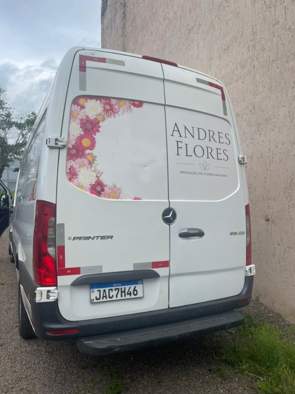 Mercedes-Benz SPRINTER 2.2 CDI DIESEL FURGÃO 516 TA EXTRA LONGO MANUAL 2020/2020 CAMINHÕES & CAMIONETAS PASSO FUNDO / Carros no Vale