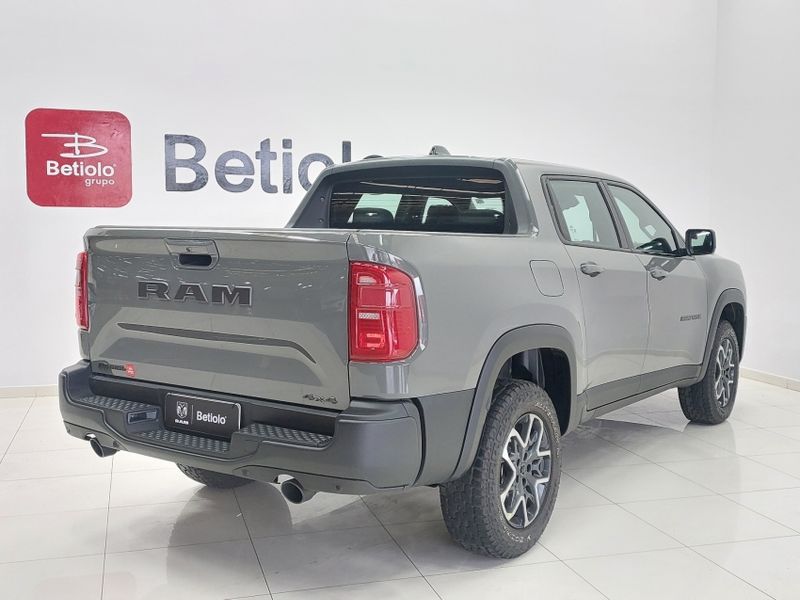 Ram RAMPAGE 2.0 HURRICANE 4 TURBO GASOLINA REBEL 4X4 AUTOMÁTICO 2024/2025 BETIOLO NOVOS E SEMINOVOS LAJEADO / Carros no Vale