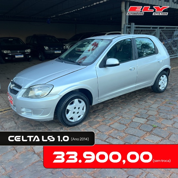 CHEVROLET CELTA 1.0 2014/2014 ELY AUTOMÓVEIS LAJEADO / Carros no Vale