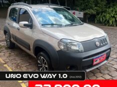 FIAT UNO 1.0 EVO WAY FIRE 8V 2012/2012 ELY AUTOMÓVEIS LAJEADO / Carros no Vale